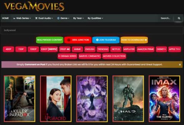 Unleash the Power of 4K Streaming with Vegamovies