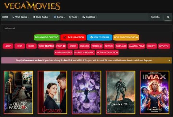 Why Vegamovies.si is the Ultimate Movie Streaming Destination in 2024